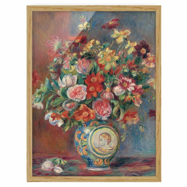 Konstutskrifter Auguste Renoir - Flower vase
