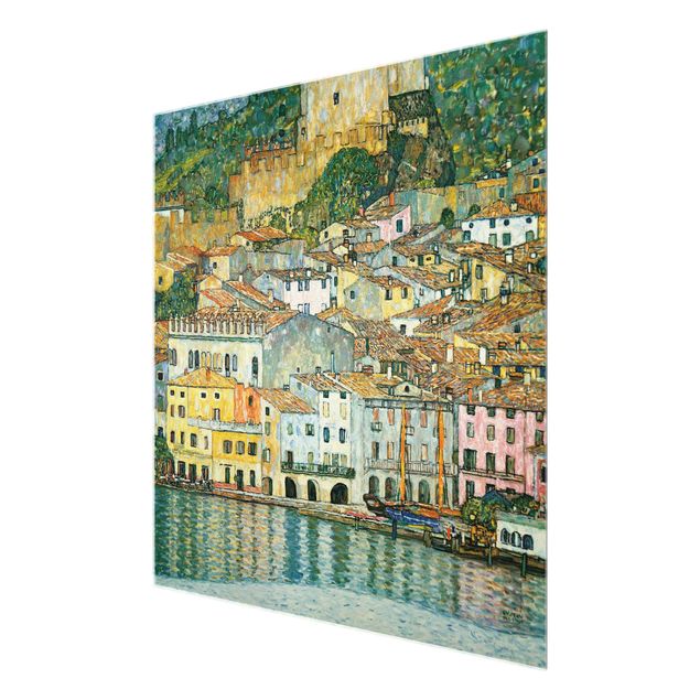 Konststilar Gustav Klimt - Malcesine On Lake Garda