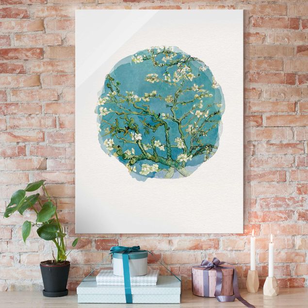 Tavlor modernt WaterColours - Vincent Van Gogh - Almond Blossom