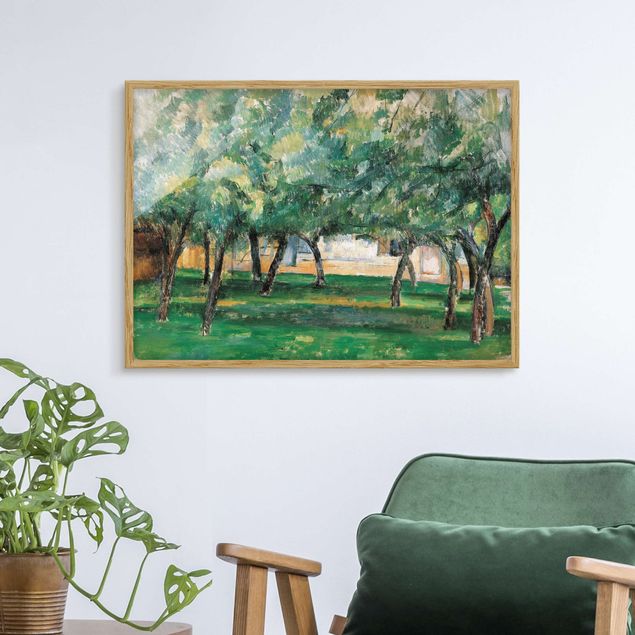 Konststilar Impressionism Paul Cézanne - Farm In Normandy