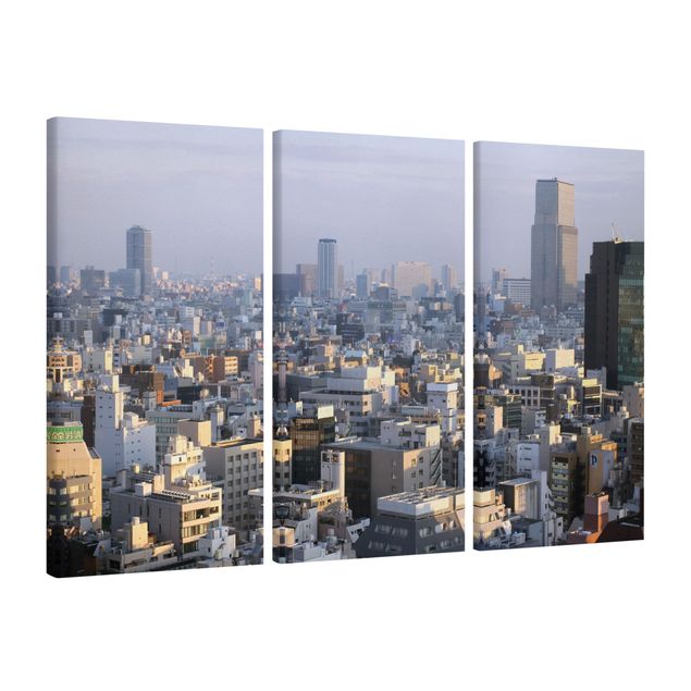 Canvastavlor Arkitektur och Skyline Tokyo City