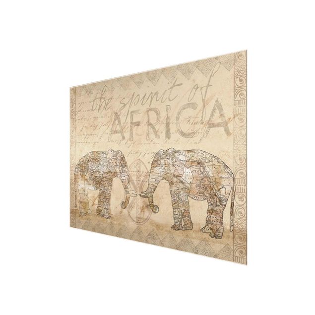 Tavlor Andrea Haase Vintage Collage - Spirit Of Africa