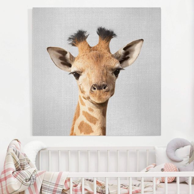Inredning av barnrum Baby Giraffe Gandalf