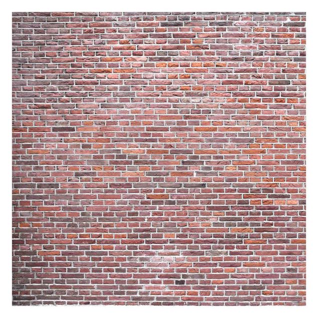 Tapeter Brick Wall Red