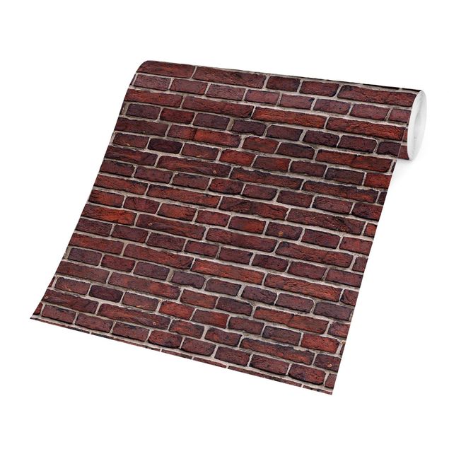 Tapeter industriell Brick Wall Red