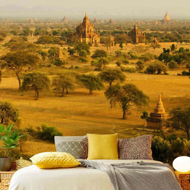 Fototapeter landskap Bagan In Myanmar