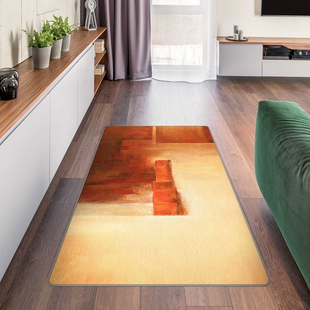 modern matta vardagsrum Balance Orange Brown