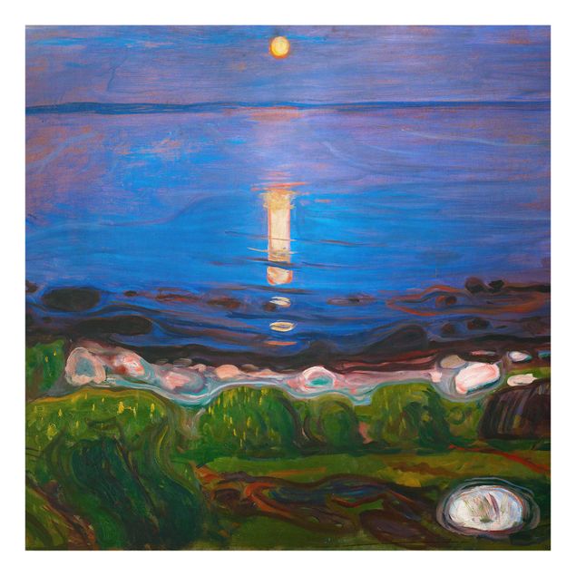 Konstutskrifter Edvard Munch - Summer Night By The Beach