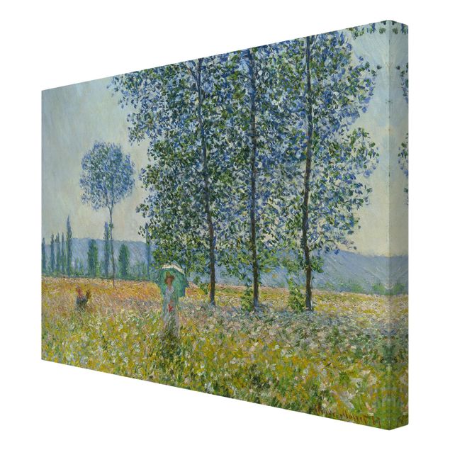 Tavlor landskap Claude Monet - Fields In Spring