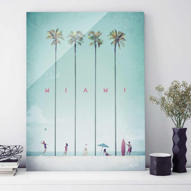 Kök dekoration Travel Poster - Miami