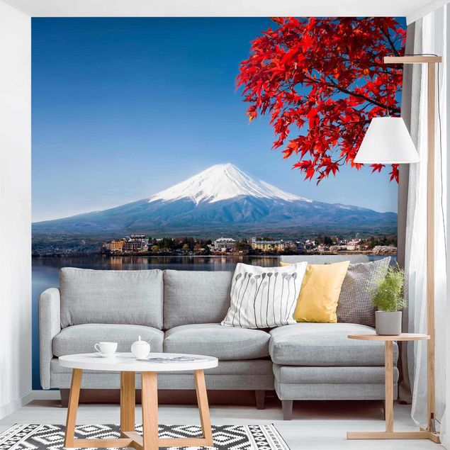 Fototapeter bergen Mt. Fuji In The Fall