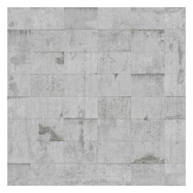 Tapeter Concrete Brick Look Grey