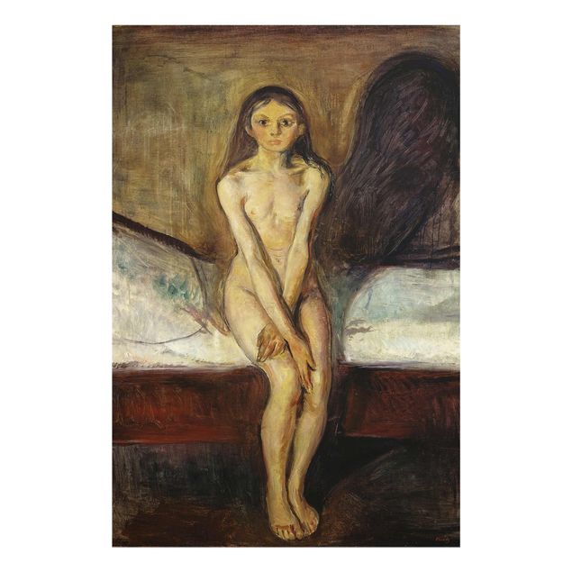 Konstutskrifter Edvard Munch - Puberty