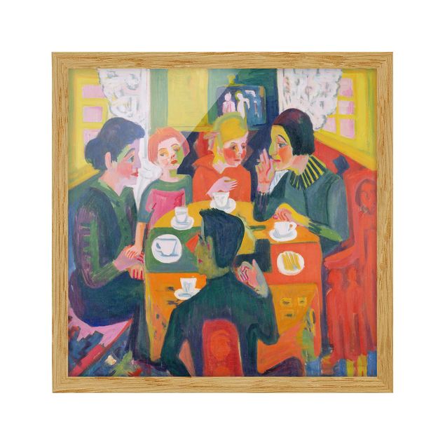 Konststilar Ernst Ludwig Kirchner - Coffee Table