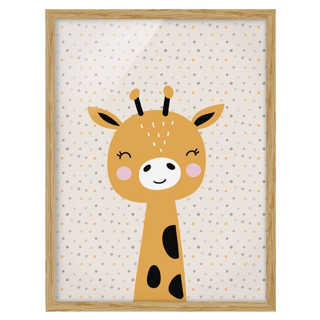 Tavlor modernt Baby Giraffe