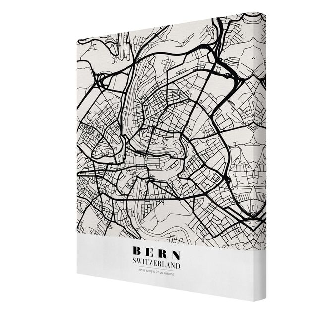 Tavlor Bern City Map - Classical