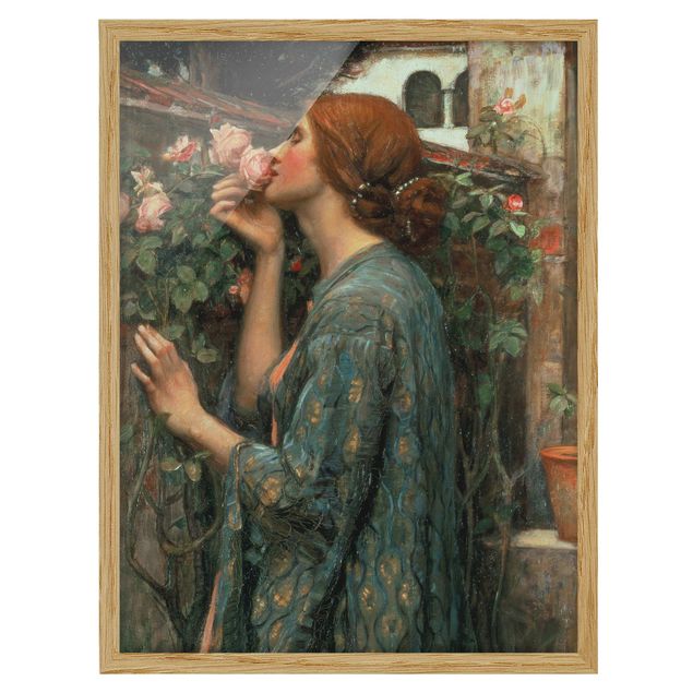Konststilar John William Waterhouse - The Soul Of The Rose