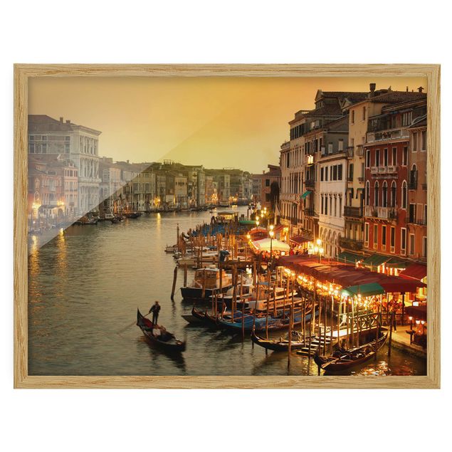 Tavlor modernt Grand Canal Of Venice