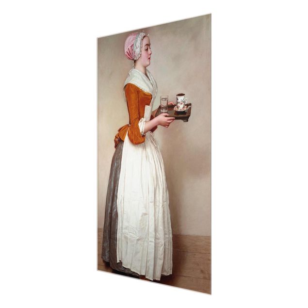Tavlor konstutskrifter Jean Etienne Liotard - The Chocolate Girl