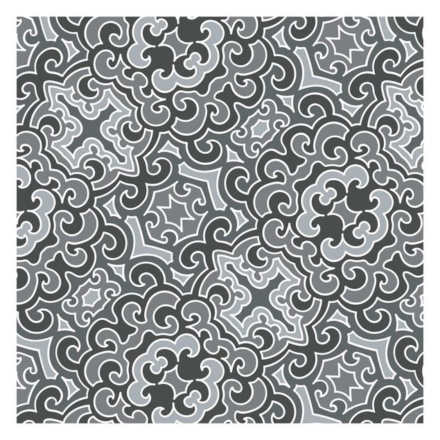 Tapeter Chinoiserie Pattern In Grey