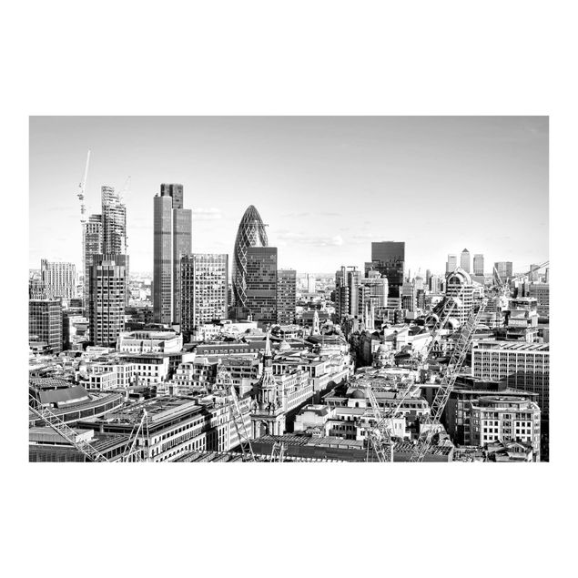 Tapeter City Of London Black And White