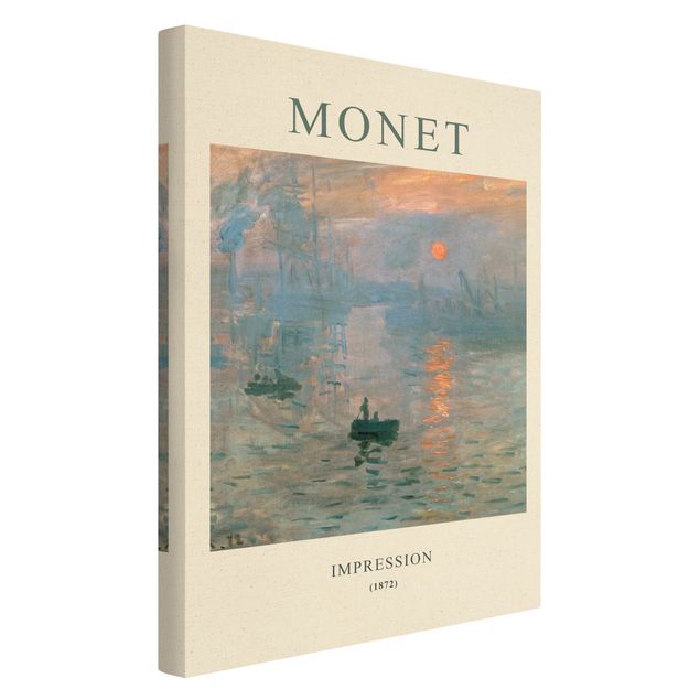 Tavlor modernt Claude Monet - Impression - Museum Edition