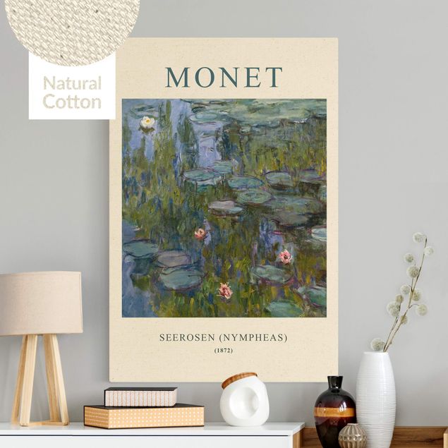 Konststilar Impressionism Claude Monet - Waterlilies (Nymphaeas) - Museum Edition