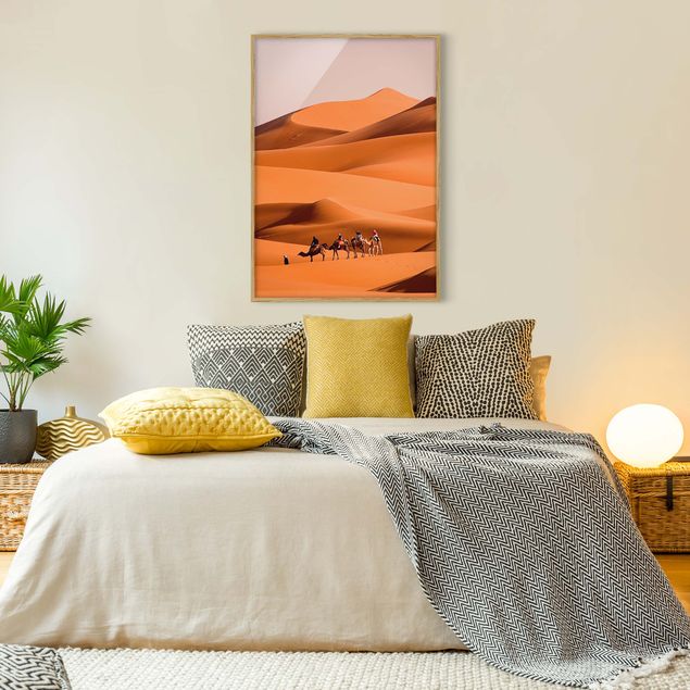 Tavlor med ram landskap Namib Desert