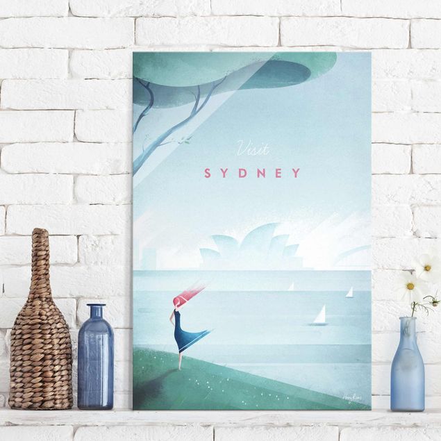 Tavlor Australien Travel Poster - Sidney