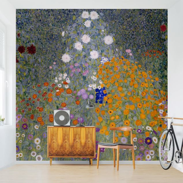 Konststilar Gustav Klimt - Cottage Garden