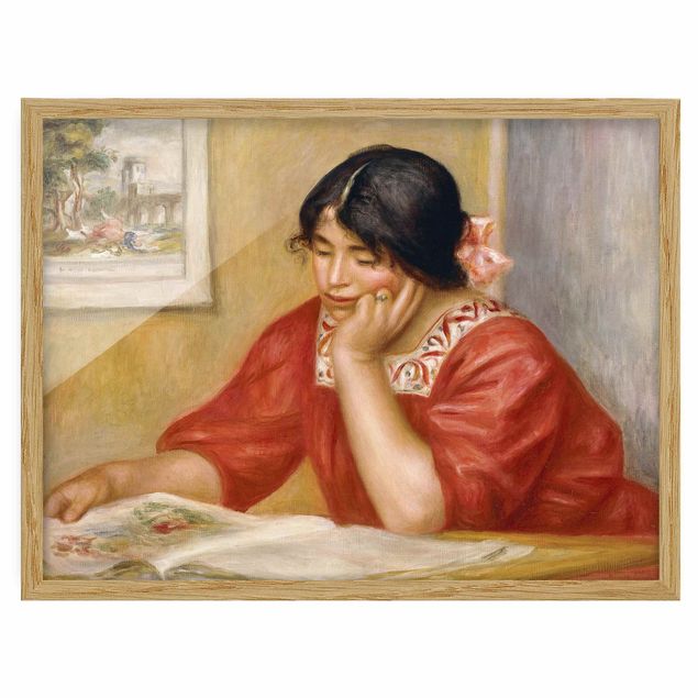 Konstutskrifter Auguste Renoir - Leontine Reading