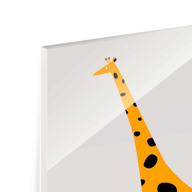 Tavlor Kubistika Yellow Giraffe