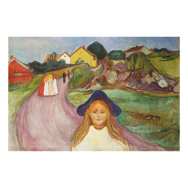 Konstutskrifter Edvard Munch - White Night