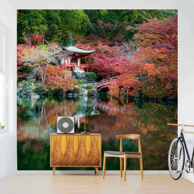 Fototapeter landskap Daigo Ji Temple In The Fall
