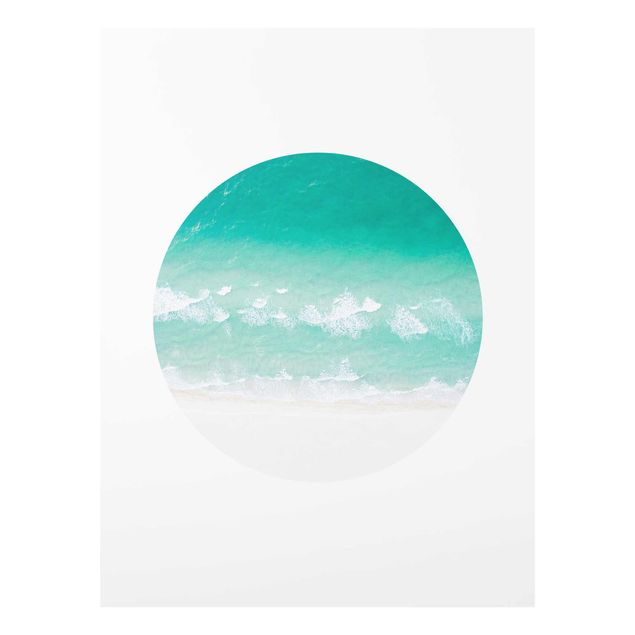 Glastavlor landskap The Ocean In A Circle