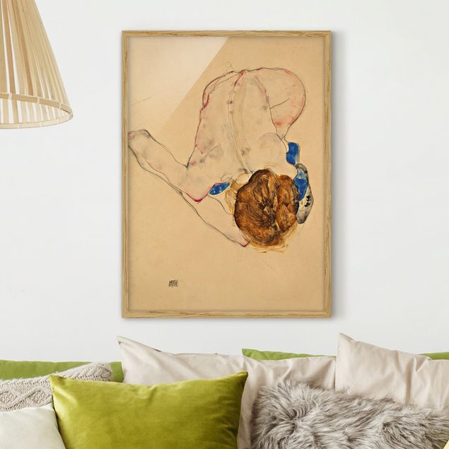 Konststilar Expressionism Egon Schiele - Forward Flexed Act