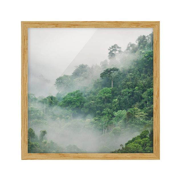 Tavlor djungel Jungle In The Fog