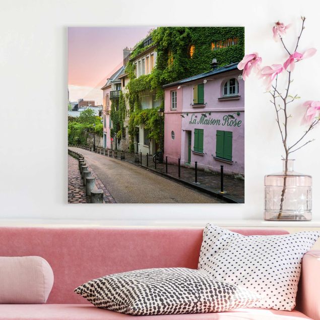 Kök dekoration Rose Coloured Twilight In Paris