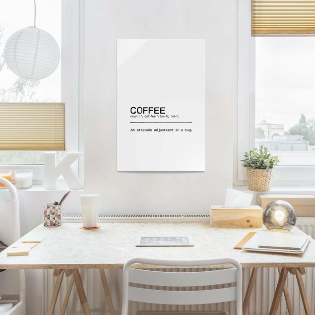 Tavlor konstutskrifter Definition Coffee Attitude