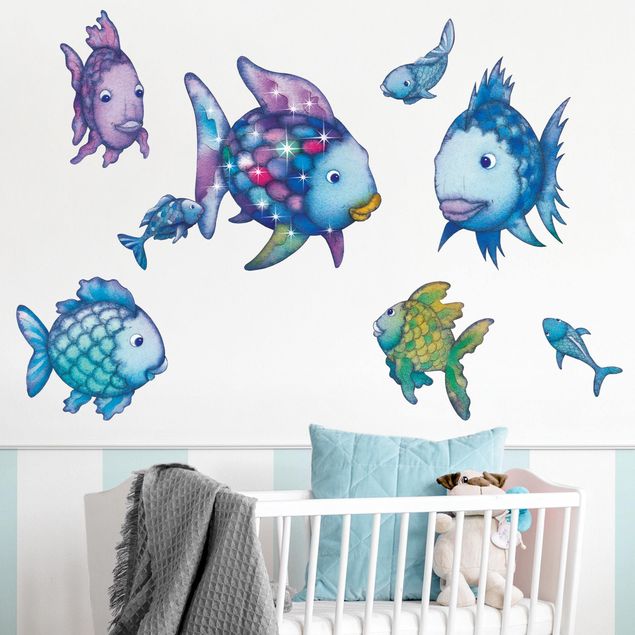 Wallstickers fisk The Rainbow Fish - Paradise Under Water