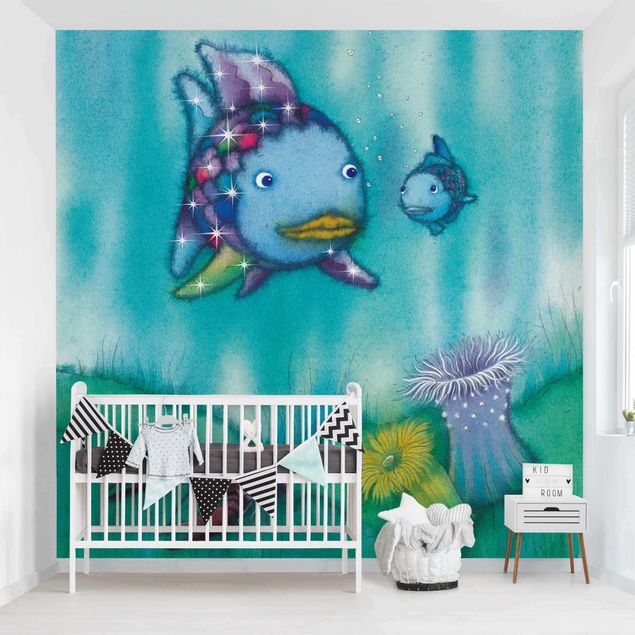Fototapeter fisk The Rainbow Fish - Two Fish Friends Out And About