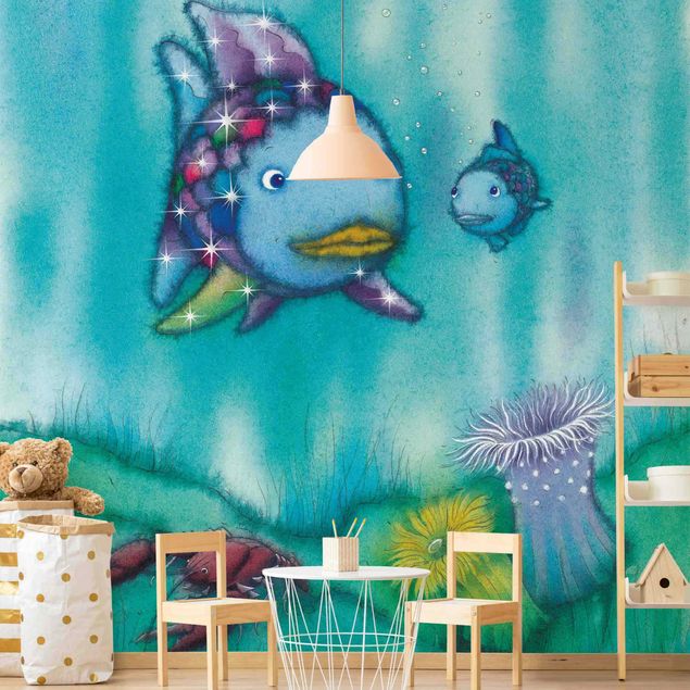 Tapeter modernt The Rainbow Fish - Two Fish Friends Out And About