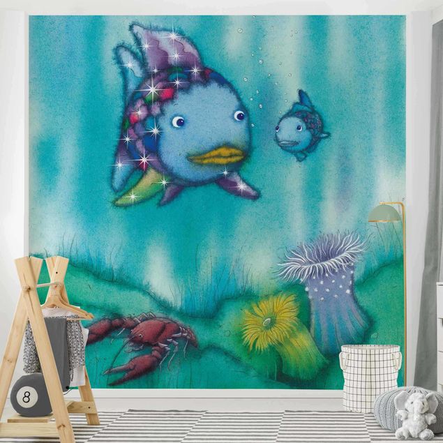 Fototapeter landskap The Rainbow Fish - Two Fish Friends Out And About