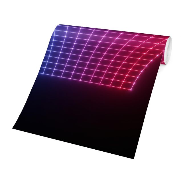 Tapeter Three-Dimensional Neon Light