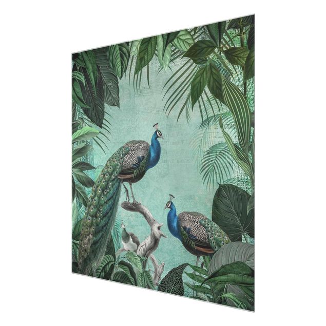 Tavlor Andrea Haase Shabby Chic Collage - Noble Peacock