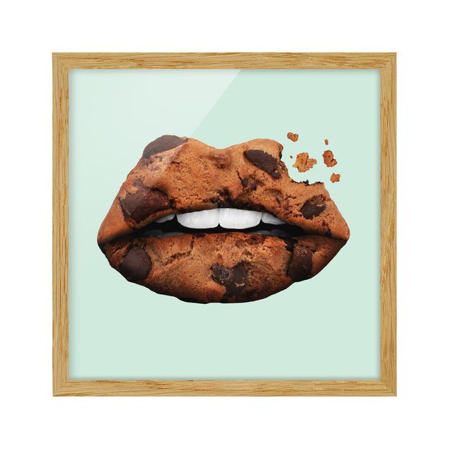 Tavlor modernt Lips With Biscuit