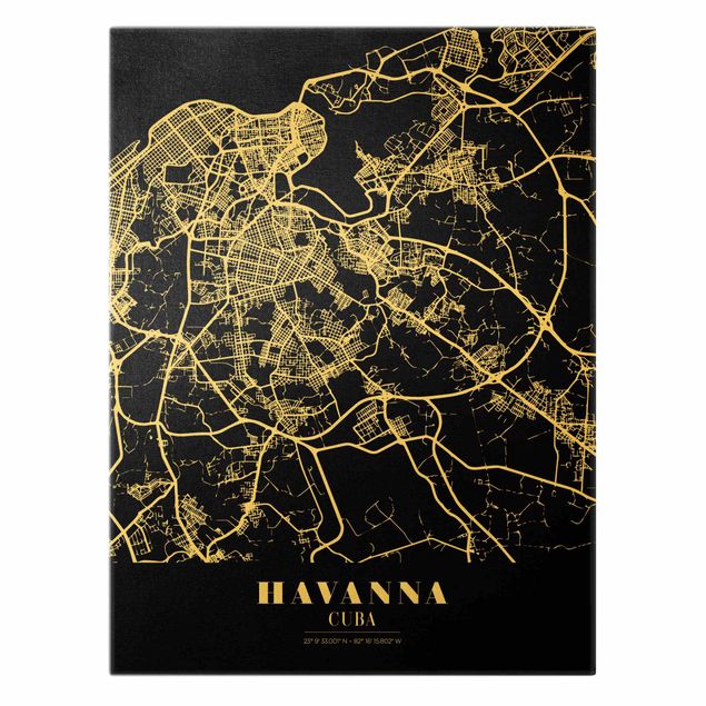 Tavlor Havana City Map - Classic Black