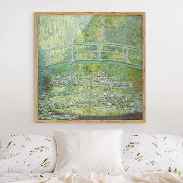 Konststilar Impressionism Claude Monet - Japanese Bridge