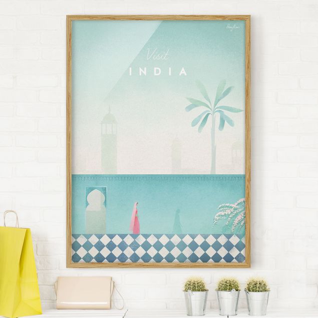 Tavlor Asien Travel Poster - India