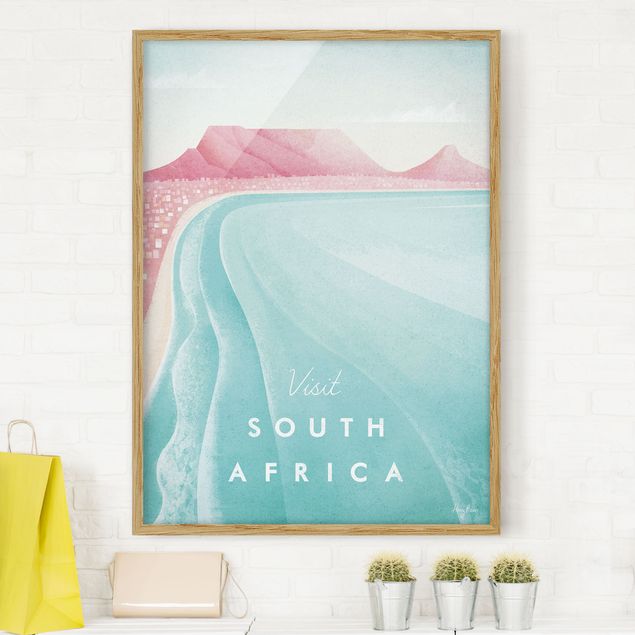 Kök dekoration Travel Poster - South Africa